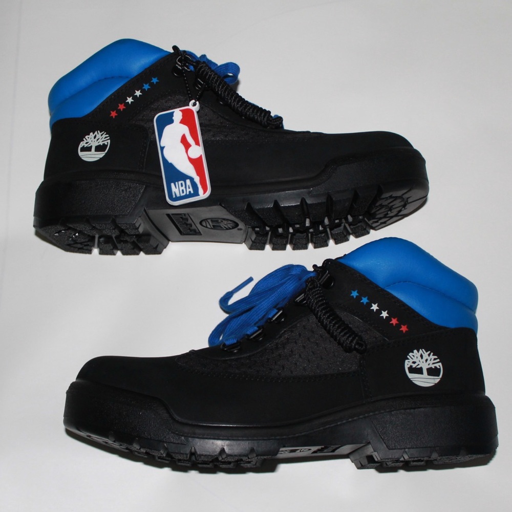 New Men’s Timberland NBA 76ers Boots (Size 8.5)